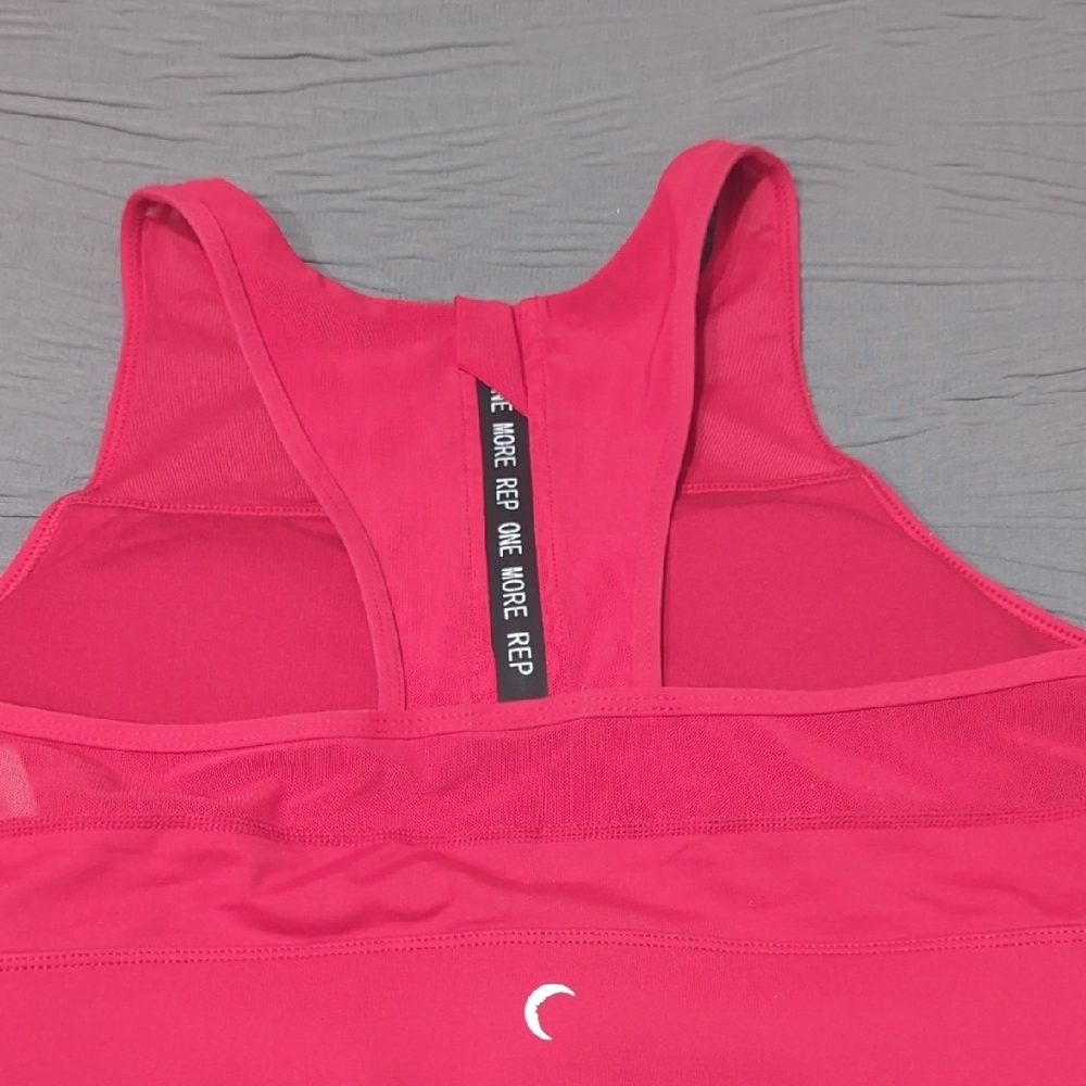 Red Intimates Bra with Racerback Design - Picture 2 of 2